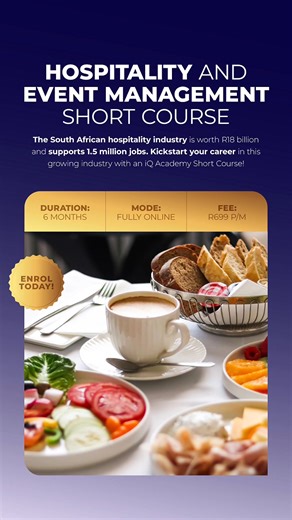 Learn the secrets behind 5-star service with our Hospitality & Event...