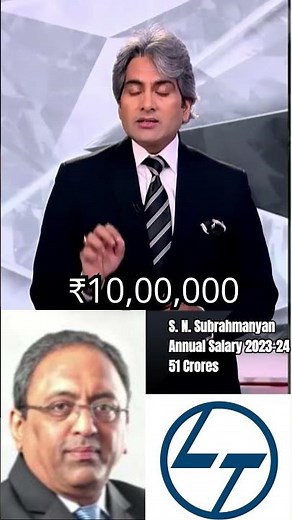 L&T Chairman S.N. Subrahmanyan: Salary Revealed and his speech about work hours by Sudhir Chaudhary