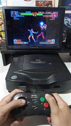 COMPARISON: KOF 98 (NEO GEO CD x PS1) #kof #retrogaming #retrogamer #retrogames