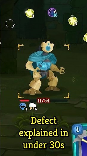 Defect Explained In Under 30 Seconds #slaythespire2 #slaythespire #roguelike #gaming