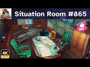 JUNE'S JOURNEY SCENE 865 | SITUATION ROOM 🎬FULL MASTERED SCENE🎬 (Hidden Objects Labeled)