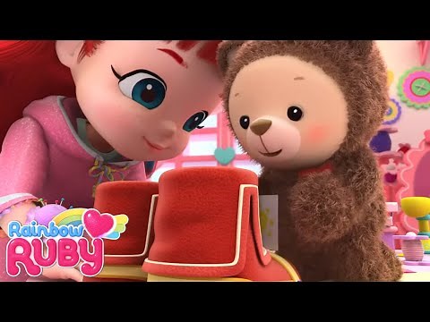 Shoe Crazy // Picture This 🌈 Rainbow Ruby | Kids Toys and Songs