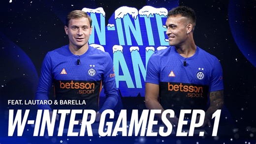 W-Inter Games | Episode 1 | Lautaro Martinez and Nicolò Barella | Inter.it