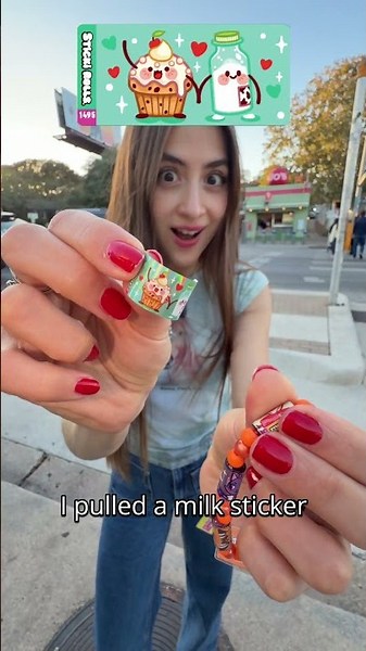 Stickers Decide EVERYTHING I Eat!? 🤩