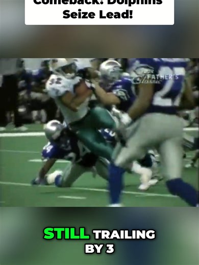 Dolphins Make Stunning Comeback in Epic 4th Quarter