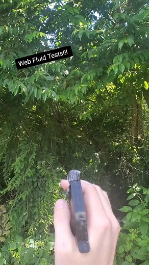 Web Fluid Tests!!! #spiderman #diy #webfluid