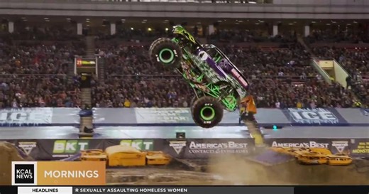 Monster truck show returns in Anaheim