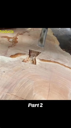 Creating a Unique Garden Table from a Tree Stump