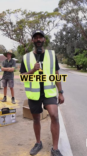 Will E-dog be the one to nail it? #tradie #tradiechallenge #catpowertools #smoko