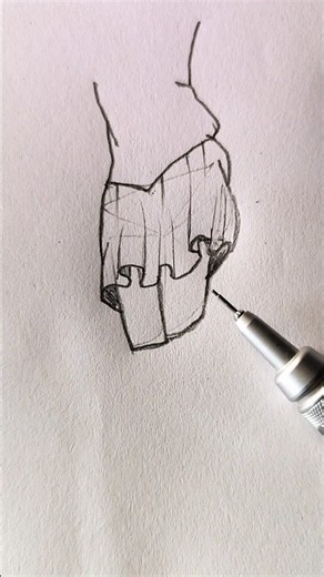 How to Draw Female Anime Clothes Tutorial #art #shorts #foryou #tutorial #satisfying #anime