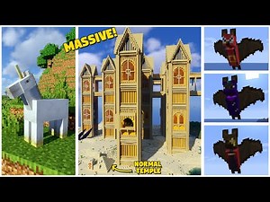Top 10 Minecraft Mods Of The Week | Companion Bats, Yung's Better Portals, Hole Filler & More!