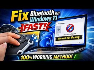 How To Fix Bluetooth Not Working on Windows 11 – Step by Step Guide