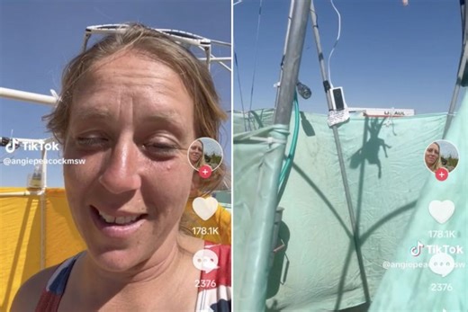 How do people shower at Burning Man?