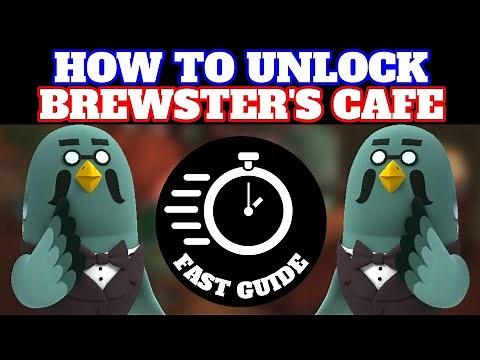 How To Unlock Brewster's Cafe In Animal Crossing New Horizons (FAST GUIDE - 2.0 Update)