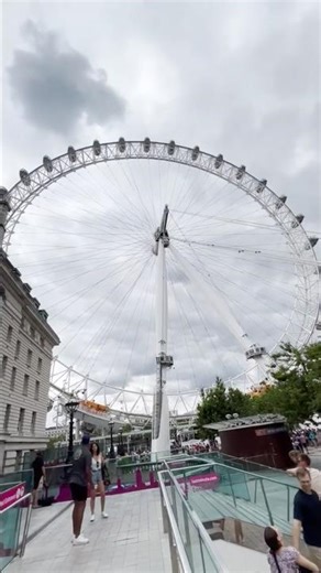 London Eye Standing Proud in the Heart of London 🇬🇧