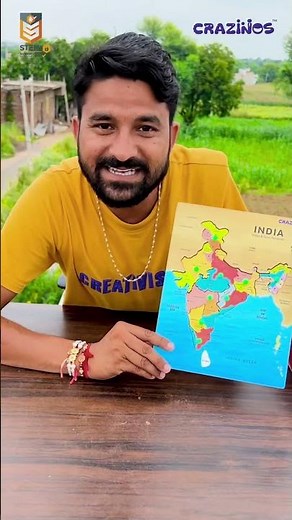 India Puzzle for Kids - Educational & Fun Geography Game by CRAZINOS