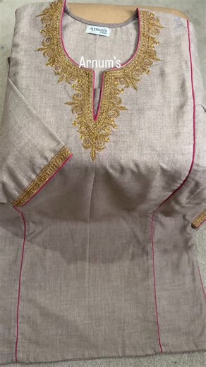 ARNUM’S on Instagram: "Winter luxury made traditional ❄️ Woollen Tilla Pheran available now — limited pieces DM or wtsapp to order 9419001630 Or Visit store Baghat Chowk near Police station Srinagar #embroidery #srinagar #kashmir #onlineshopping #winterwear"