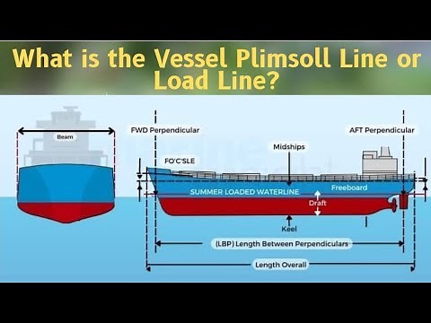 What is the Vessel Plimsoll Line or Load Line? || Complete Guide and Knowledge #english #education