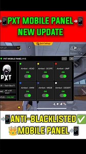 Pxt Mobile Panel 📲 #twister420 #hackfreefire
