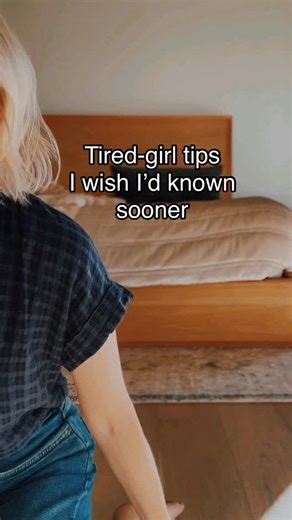 Erica Layne | Decluttering Coach on Instagram: "Tired-girl tips I wish I’d known sooner. 🤍 Save this for the next time you need to pull yourself out of a lull. 🫶 What do YOU do when you’re tired but ready to refresh? With you on this wild journey! -Erica Btw, comment “hertz,” and I’ll send you the link to the YouTube video that *I* use just for this. 👇"