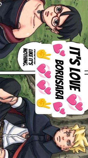 Boruto and Sarada Love 💞 #borutotwobluevortex #borusara #borutosarada