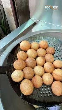 How Fast an Induction Kadhai Fries Pani Puri! #inductionkadhai #electrickadhai