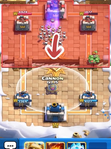 Best cannon placement to counter suspicious bush!