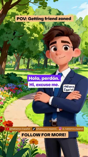 Getting friend zoned. #spanish #spain #languagelearning #foryou #learnontiktok