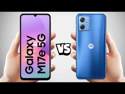 Galaxy m17e vs motorola g64 5g full comparison.