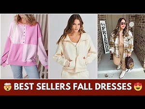🤯 7 Best Selling Women's Fall Dresses On Amazon 2024 🍁