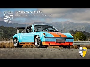 One Badass Porsche 914 - V8 with a 383 Stroker motor!
