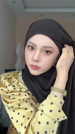 Tassel Chiffon Long Hijab Style | Elegant Headscarf Tutorial