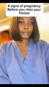 4 signs of pregnancy before you miss your period. #missedperiod #SignsOfPregnancy #EarlyPregnancySigns | Giftfavour’world