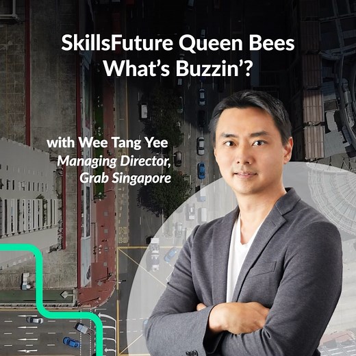 👉 Explore how Grab, a SkillsFuture Queen Bee (SFQB), aims to empower SMEs in the Food Services sector with cutting-edge upskilling and talent development programs. Learn more about SFQB here: https://go.gov.sg/ssg-20240201fb | SkillsFuture SG