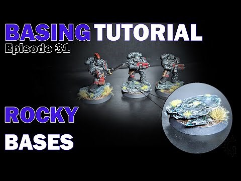 The Basics of Basing: Rocky Bases