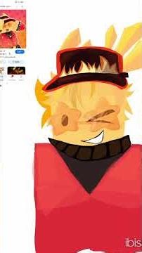 Elliot milestone 4 speed draw #roblox#forsaken#ibispaintx