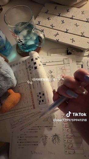 儚い勉強Vlog: 生活音ASMR