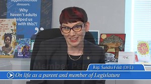 WATCH ▶️ Rep. Sandra Feist (DFL-New Brighton) talks about balancing being a parent and a legislator in the Minnesota House of Representatives ➡️ See the full interview with Representative Sandra Feist on our YouTube channel https://youtu.be/nb7ZLk7fRIY | Minnesota House of Representatives Public Information Services