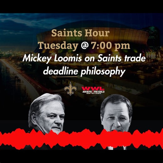 7.9K views · 35 reactions | Saints GM Mickey Loomis joined WWL to...