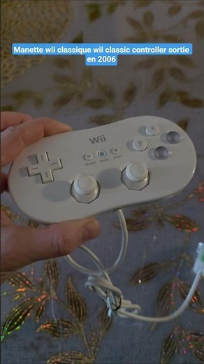 Wii classic controller manette wii classique collection jeux vidéo
