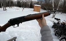 美国温切斯特M1907半自动卡宾枪射击