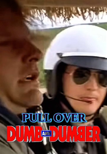 PULLOVER? No, it’s a cardigan! 🚔👮🏻‍♂️👕😂| Dumb and Dumber #funnymoments #movieclips #dumbanddumber #fyp #cops