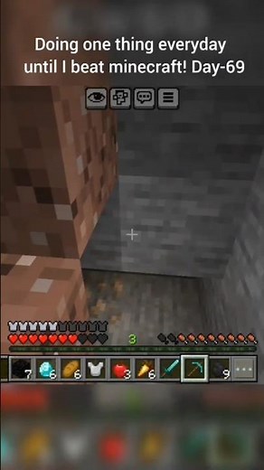 Slow running Minecraft Day-69🐢|#shortvideo #minecraft