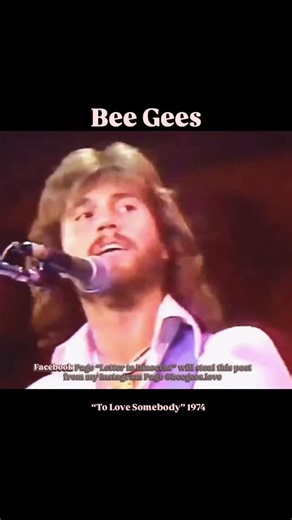 Bee Gees singing “To Love Somebody” at their Melbourne Australia concert in 1974.🌸 . . . #barrygibb #robingibb #mauricegibb #gibbbrothers #beegees #andygibb #thebeegees #singersongwriter #musiclife #vintage #reelsvideo #explore #70s #beegeesforever #beegeesalive #beegeesgold #explorepage #reels #barrygibbforever #instalike #facebookreels | beegees.love & Andy Gibb