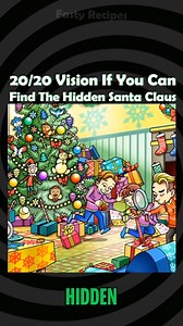 Alright… sharp eyes only. 👀 Somewhere....Santa Claus is hidden. And most people scroll right past him. Stay focused… don’t blink. Did you find Santa Claus? 🎅 | Fasty Recipes