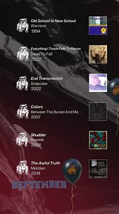 We’re celebrating the anniversaries of some of our classic albums released in September! 🍂 Any other birthdays out there? 🎂 Let us know your fave fall Victory Records alumni anthems you jammed to during back to school season. Listen here: https://found.ee/this-is-victory-playlist #WarzoneBand #DeadToFall #Snapcase #Snapcaseband #BTBAM #Bayside #Meridian | Victory Records