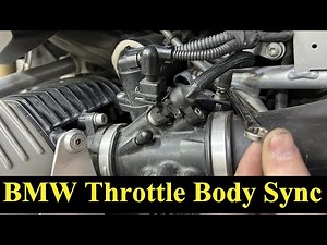 BMW R1200 / R NineT 2005-Current Throttle Body Sync DIY How to