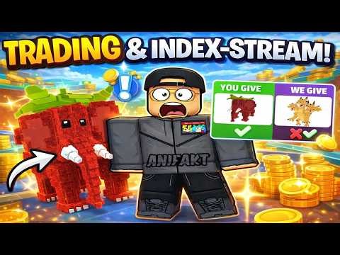 🔴 Trading und Index ! | Steal A Brainrot | #stealabrainrot #sab #roblox Live Deutsch