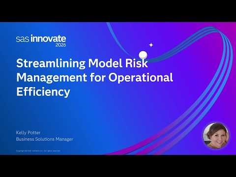 Streamlining Model Risk Management for Operational Efficiency