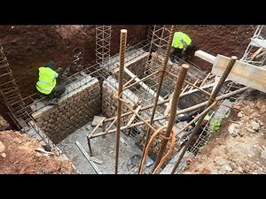 How to construct a large septic tank for commercial buildings (NEW WAY)